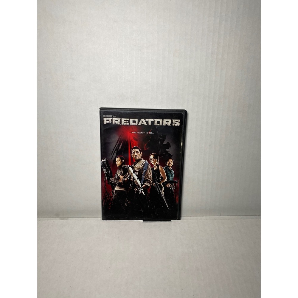 Predators‎ DVD 2010 Robert Rodriguez Sci-Fi Action Adrien Brody Topher Grace